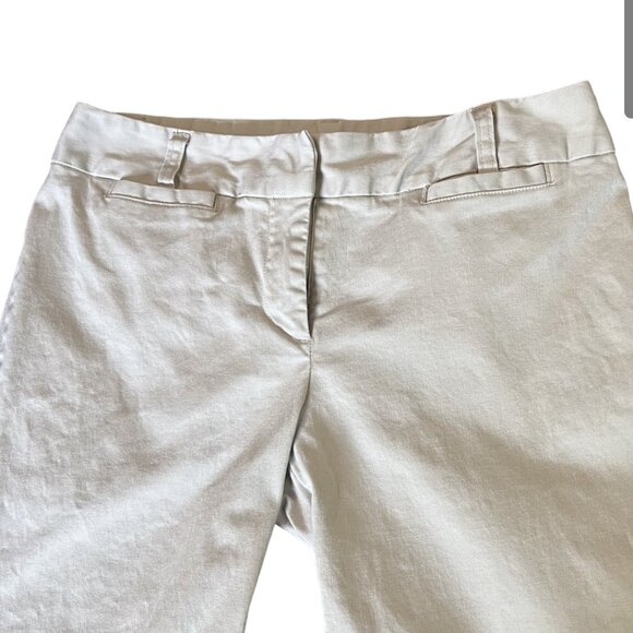 Women's Charter Club Petite Beige Capri Length Pants, Size 4P - Picture 6 of 11